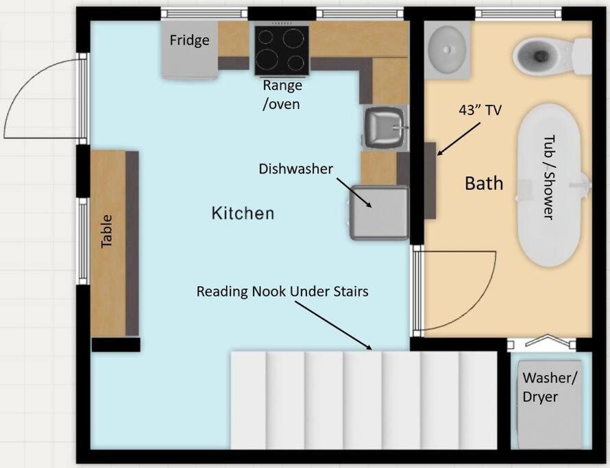 Private Cabin- Breakfast - Double Tub - 75In Tv - Sup - Washer Dryer - Bbq West Point المظهر الخارجي الصورة