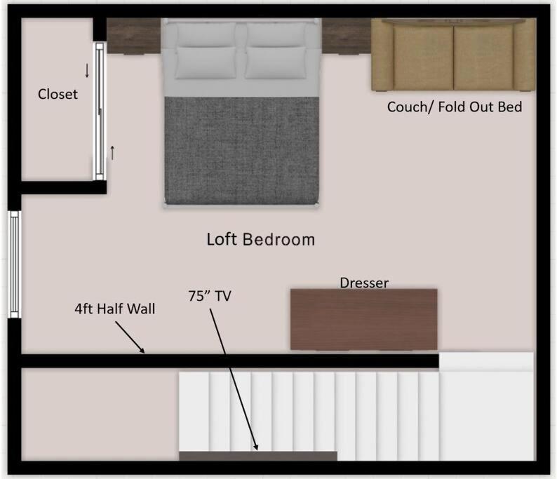 Private Cabin- Breakfast - Double Tub - 75In Tv - Sup - Washer Dryer - Bbq West Point المظهر الخارجي الصورة